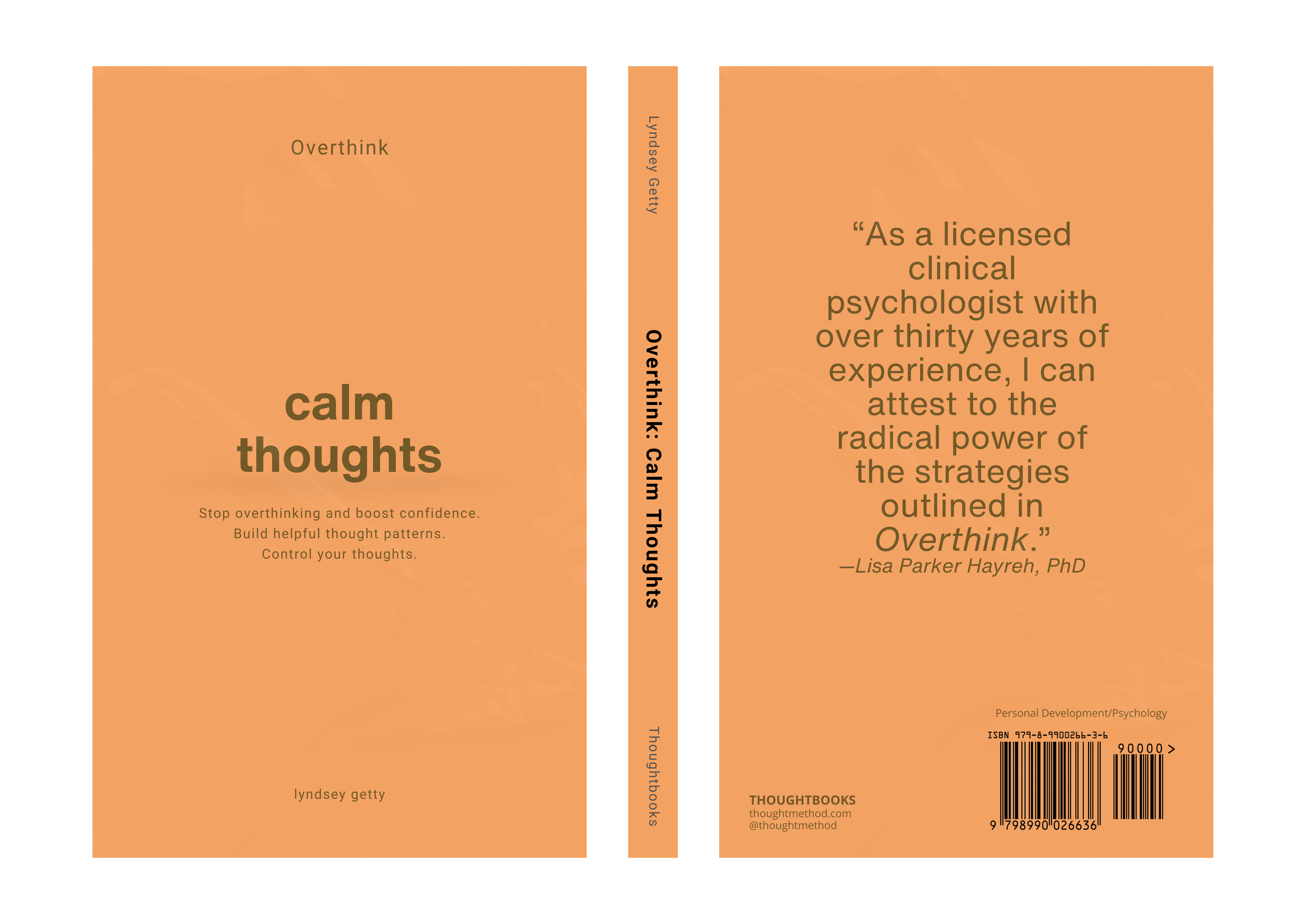 Stop Overthinking Book: Overthink by Lyndsey Getty